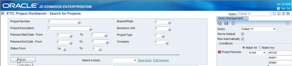 Planned, future Tools product capability Enhanced Query
