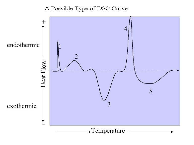 DSC curve