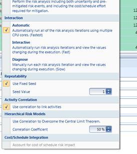 Risk Assessment Tool Run Risk Analysis Roll the