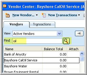 all vendors, active vendors, or just vendors with balances.