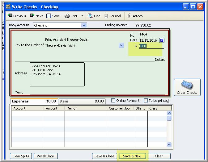 21 QuickBooks Tips and Tricks with Penny Lane 2011 Tip #1: Data Entry Tricks Practice these tips in my Core Training Interactive Tutorial 1 Use the Tab Key to move between fields.