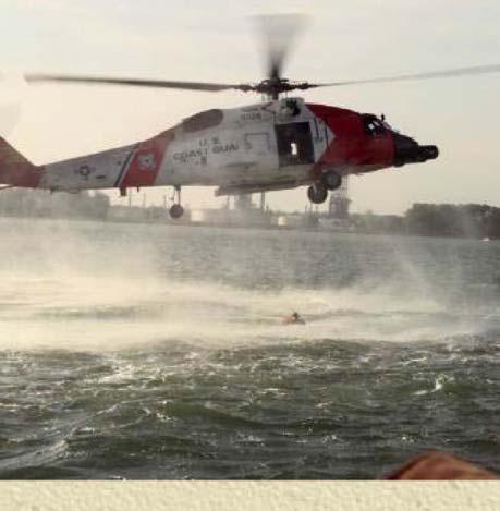 US Coast Guard Search and Rescue Scenario of Interest Coast Guard pilot flies helicopter in search pattern over assigned area Height and pattern determined by