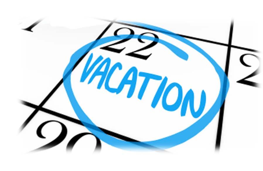 Vacation Time (continued) HR Policy 21-19 Use ESS to request vacation time. Will report actual number of hours used.