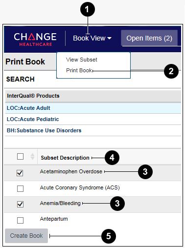 Printing Multiple Subsets of Criteria To print criteria (continued): 1. If using Internet Explorer, move your pointer over the bottom middle of the page and click the Print icon ( ).
