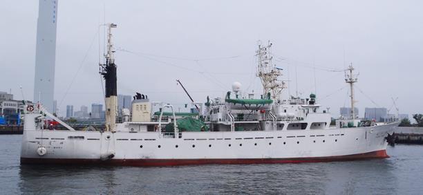 00kt Prey survey vessel (Coastal component) Miyashio Length overall: 44.