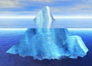 The iceberg Breakouts A few Cracks