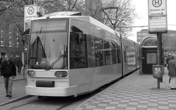 Example of Rheinbahn AG, Düsseldorf Public Transport Authority in Europe: traditional organizational model 214 m