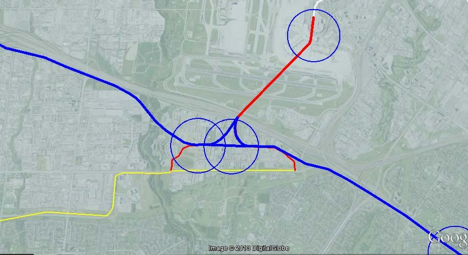 e) PHASE 5 - SUBWAY CONNECTION TO PEARSON (2024) Figure C.