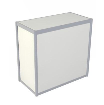 Gondola with 6 shelves 38 w x 36 h White Advance $294.00 Standard $373.50 Quanitity With Graphics Advance $384.