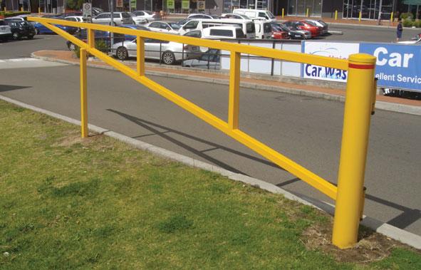STANDARD 4 ACCESS ROADS Access roads can be controlled simply and economically through the use of secured entry gates.