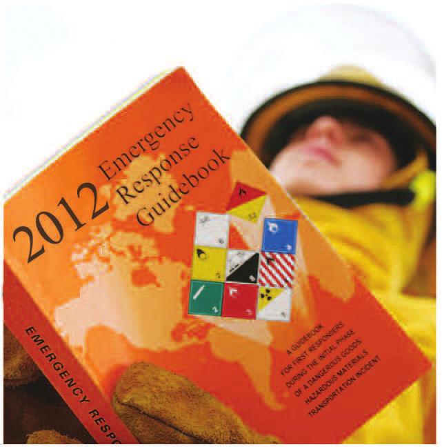 Emergency Response Guidebook plays a critical role in helping you make initial decisions upon arriving at the scene.