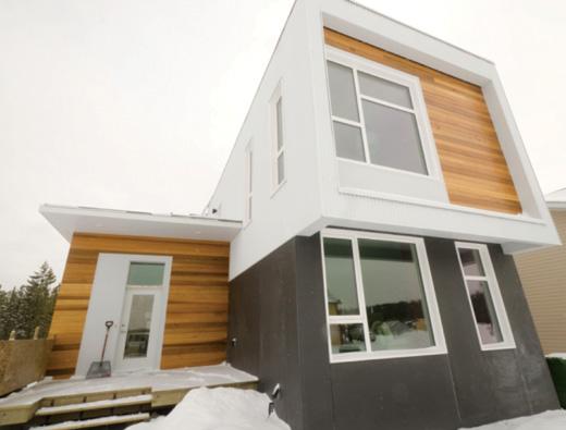 LESSONS LEARNED With the exception of one modular system, the houses were built on site as one-off designs.