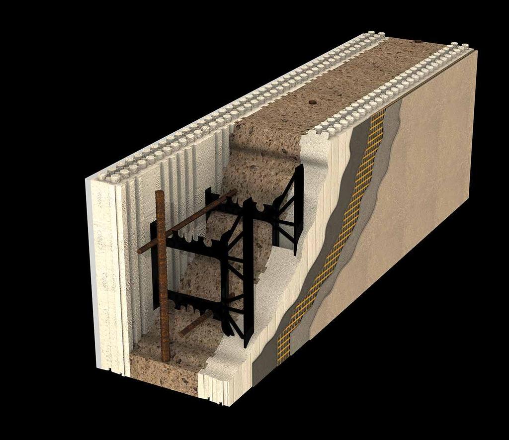 Here s Why A Logix XtraComfort Home Works CONTINUOUS FOAM INSULATION: Two thick, continuous Logix Pro foam panels envelope the home or building to provide an effective wall assembly R-Value of R-25.
