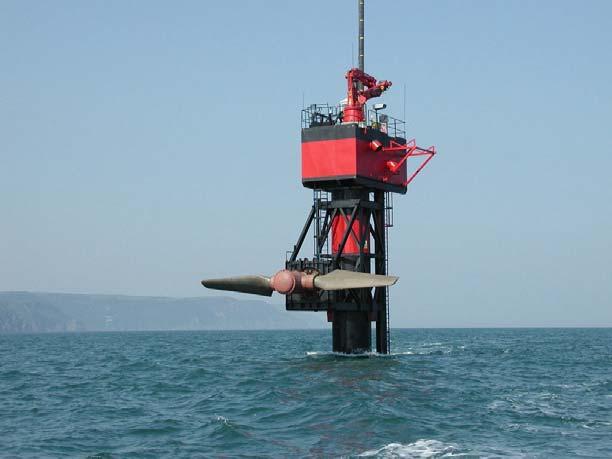 Seaflow Maintenance 11m rotor mounted on a collar round