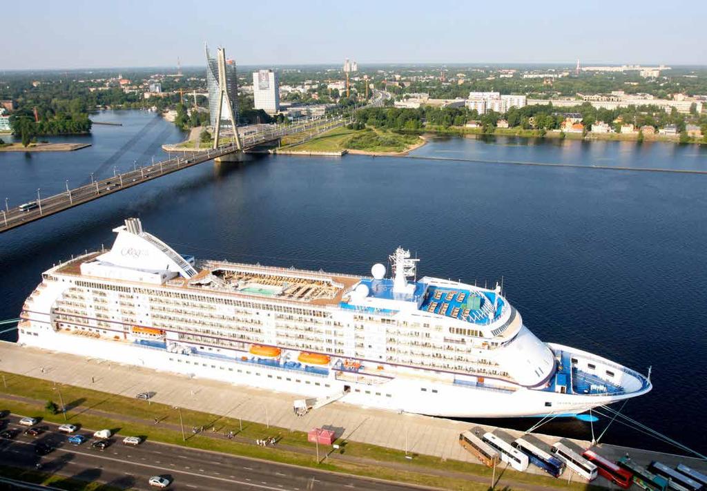 Contribution to the economy of Latvia by Freeport of Riga The Port of Riga is open for cooperation More than 100 companies operate at the Freeport of Riga based upon contracts on the lease of land.