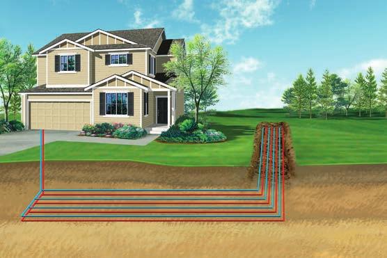 The most cost-competitive method for heating and cooling your home is the geothermal heat pump with the second being a high-efficiency, air-to-air heat pump.
