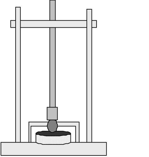 457 mm Hammer (4.5kg) Concrete Specimen (64mm thick) Steel Ball (63.5mm diameter) Figure 3: Schematic of cracking impact apparatus 3. Results and discussion 3.