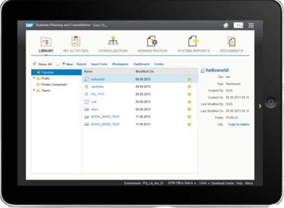 Recent key releases SAP Business Planning and
