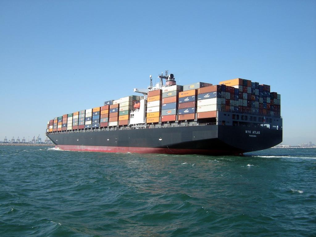 Average cargo vessel is 14,000 TEU but today