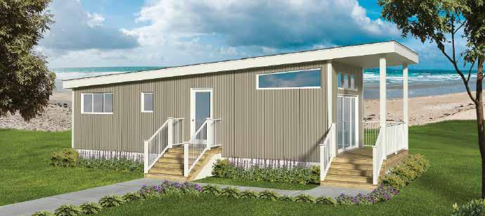 Beach Cabine Plan 9109 623 square feet 2 bedrooms, 2 bathrooms Plywood floor and wall