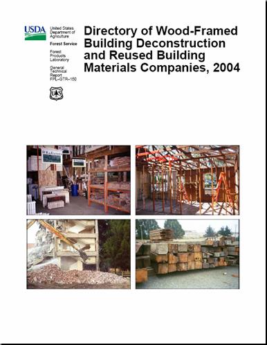 REUSABLE / RECYCLABLE Used building materials markets