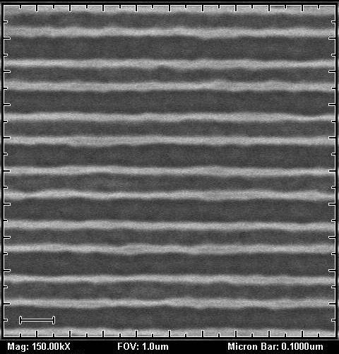 Double patterning (2x litho + 2x etch) Possible integration flow Resist Nitride HM Si Int. Exposure 1 & development Transfer to hardmask ASML XT:1400 0.