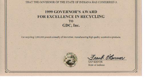for Excellence in Recycling.