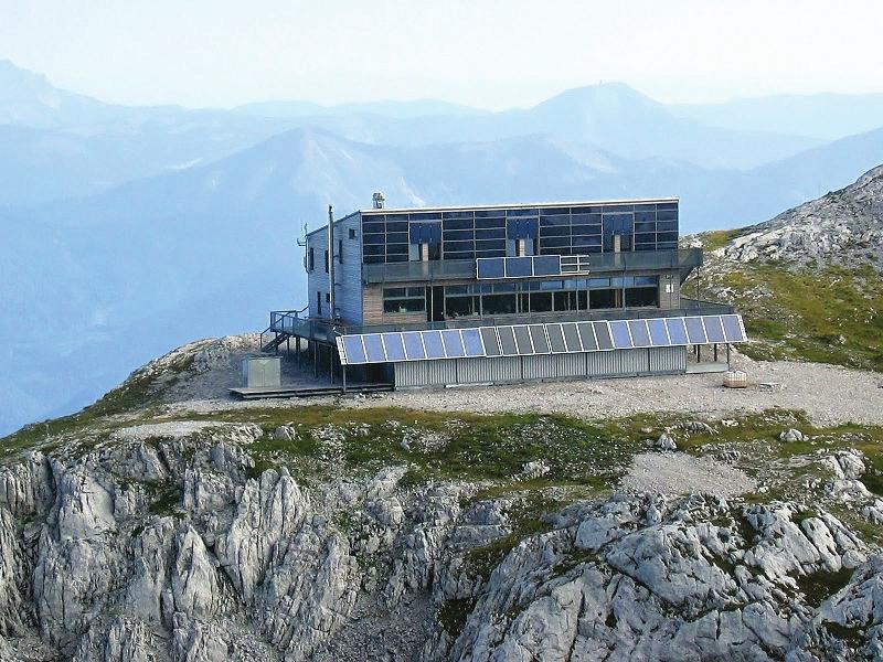 Figure 10: Schiestlhaus first high-alpine passive house (source: Michael Schmid; http://commons.wikimedia.org/wiki/file:schiestlhaus_jul2007.jpg#/media/file:schiestlhaus_jul2007.