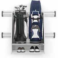 17173 / Golf Caddy White Ideal way to store your