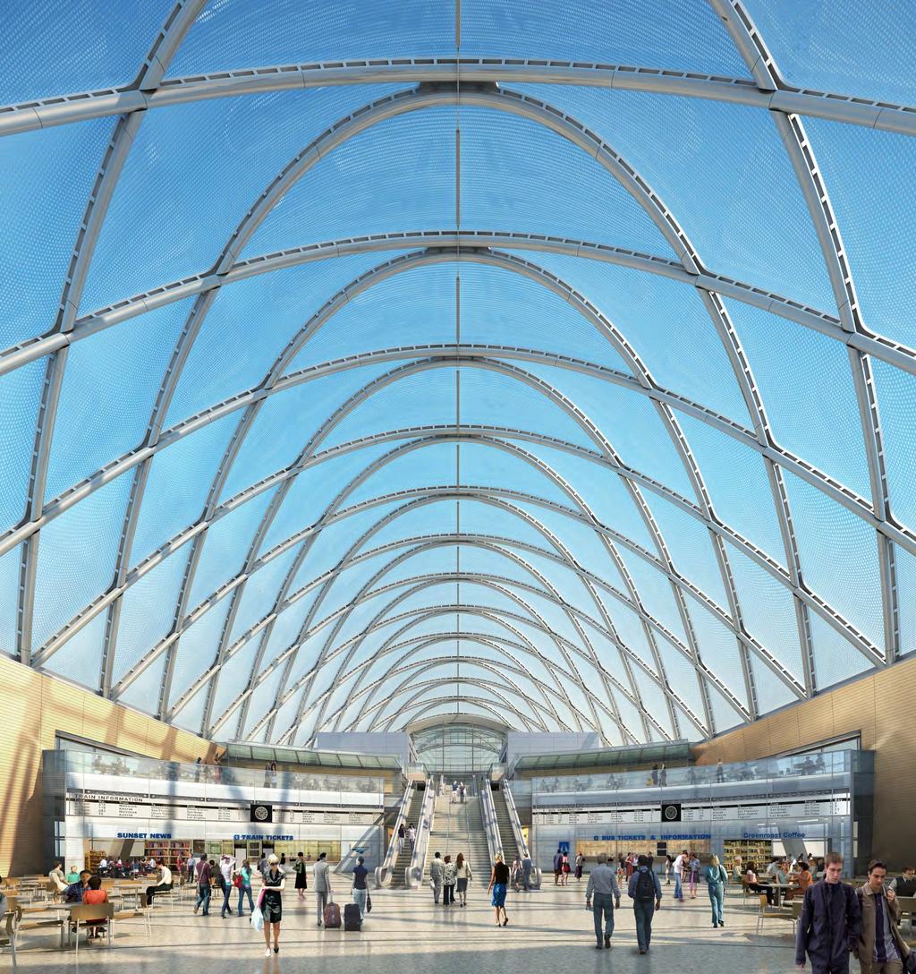Project Overview The Anaheim Regional Transportation Intermodal Center (ARTIC) combines the heritage and civic importance of the grand 19th Century rail stations of the past with the size, scale and