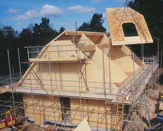 Kingspan TEK Building System panels consist of a high performance fibre free rigid urethane insulation core, sandwiched between two layers of Oriented Strand Board type 3 (OSB/3).