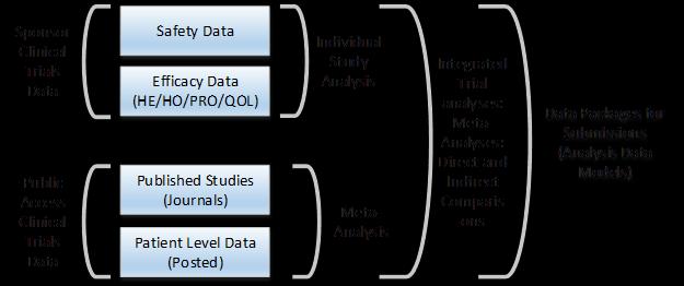 Evolving Landscape for Data Packages The landscape of a data package is evolving to include not only trial level data but also meta-analyses, site summary level data, and more robust integrated