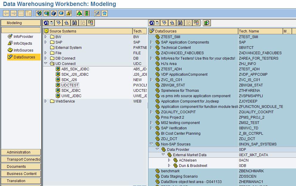 Modeling the EDW - DataSource Concept Data Acquisition SAP NetWeaver 2004s improves and streamlines the DataSource definition. In addition, it enhances remote access capabilities.