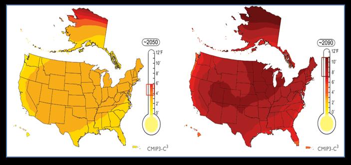 Climate changes are underway in the U.S.