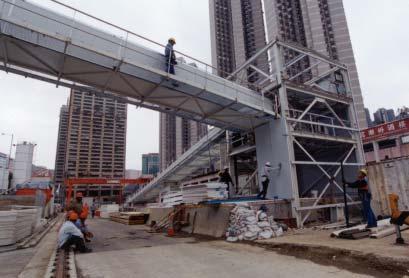 construction during