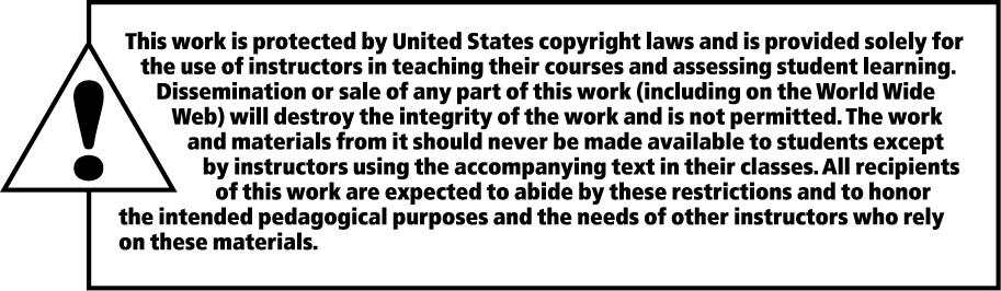 Copyright 2011, 2007, 2003 Pearson Education, Inc., publishing as Prentice Hall, 1 Lake St., Upper Saddle River, NJ 07458. All rights reserved. Manufactured in the United States of America.