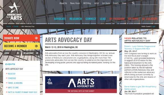 together more than 700 arts advocates, students, educators, and