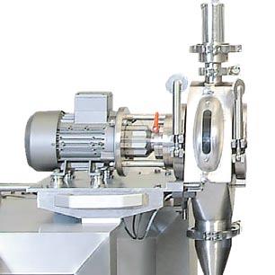 With Leistritz, this is done a little differently: In combination with the pharma extruders, the Leistritz Micro Pelletizer (LMP) produces micro pellets in a continuous process.