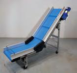 Utilizes floor space more effectively than other conveyor designs.