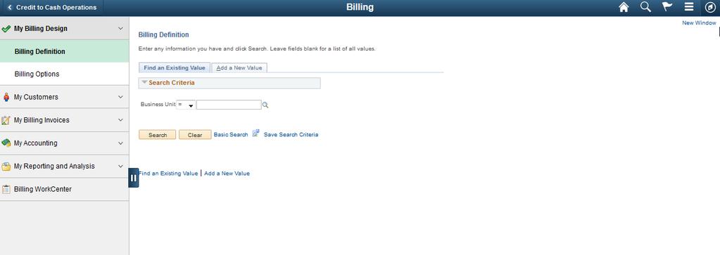 Implement PeopleSoft Fluid UI Business Based Configuration Navigation Collections (Image 18) Billing Receivables Payables