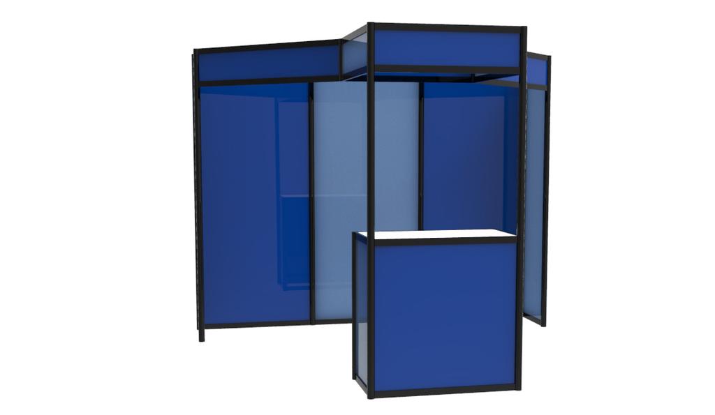 Rental Unit Desired: Name of Convention/Event: Company Name: Booth #: Ordered By: Standard panel color is black or talk to your sales representative about custom graphics Other colors available at an