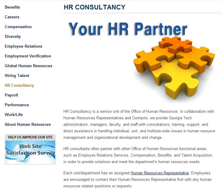 How to find your HR Rep/Contact From the HR