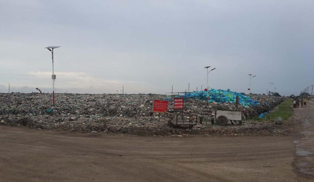 6.Seikkyi Khanaungto Source: (IGES, 2014) 2003 0.25 5 tons per day Low landfill temporary site Figure 7: Htain Bin FDS Source: (RRC.AP, 2015) 4.