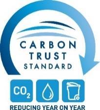 product-footprinted too By achieving independent certification the Carbon Trust Standard for each of