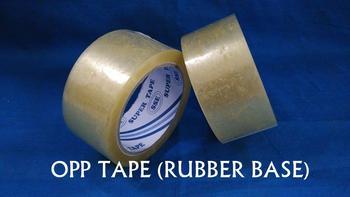 base, Rubber base It's have manual rolls and machine roll Either transparent