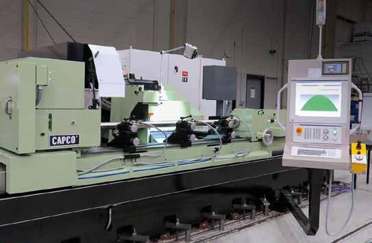 > > Sturdy machine beds with a third guideway stand for optimum support of the workpiece during the grinding