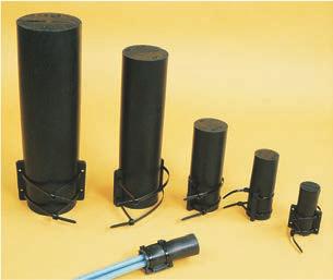 Splice Insulators and Insulating Covers Motor Stub Splice Insulators Re-enterable motor stub insulator Easy installation No special tools required Permits inspection of connector joint by simply