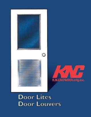 door louvers, and steel adjustable Z blade louver