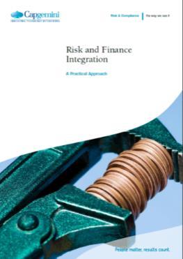 the effectiveness of decision-making around risk versus return, capital management and regulatory charge optimization Integration of risk and finance reporting, together with