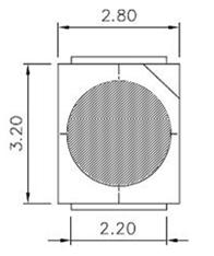 Mechanical Dimension [8] 2 Cathode mark 1 * Note [8] Unit